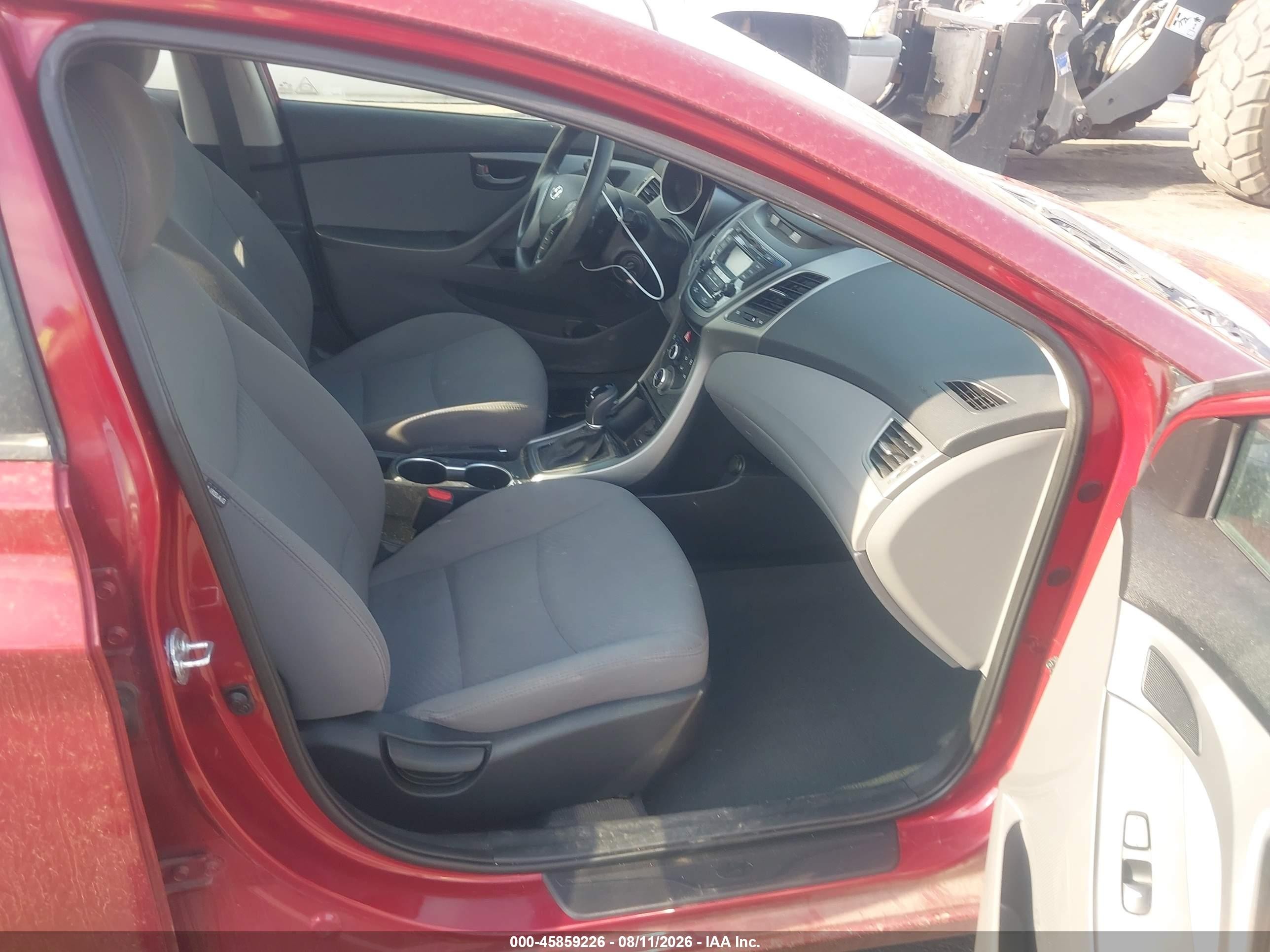 2015 Hyundai Elantra Se Темно-бордовый vin: 5NPDH4AE7FH647258