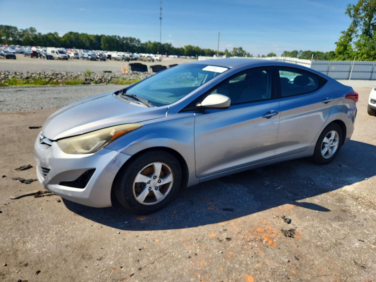 2015 Hyundai Elantra Se Silver vin: 5NPDH4AE7FH650564