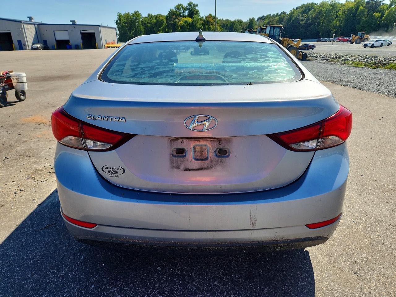 2015 Hyundai Elantra Se Silver vin: 5NPDH4AE7FH650564