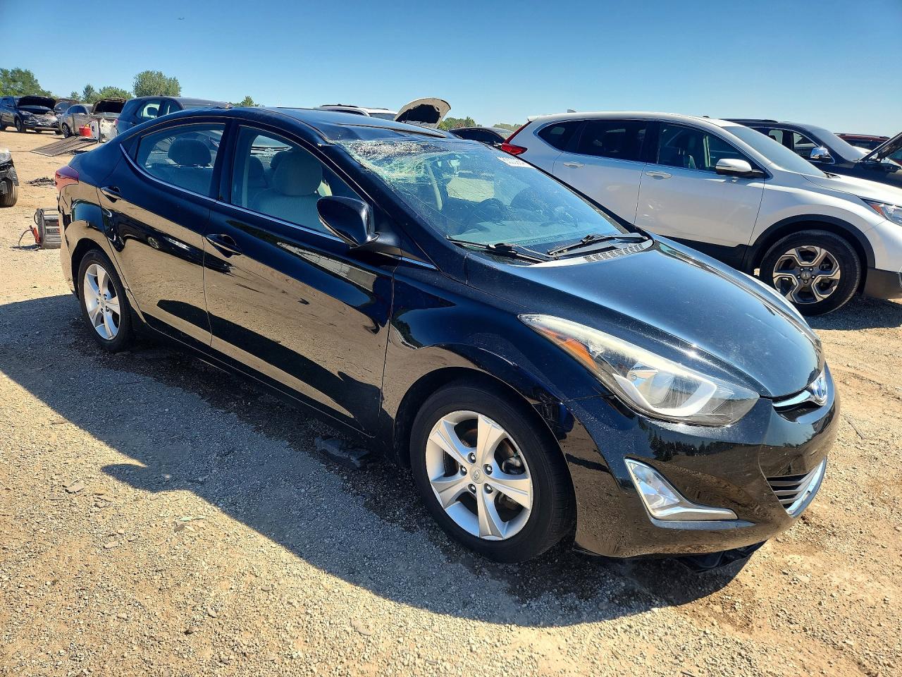 2016 Hyundai Elantra Value Edition Black vin: 5NPDH4AE7GH730318