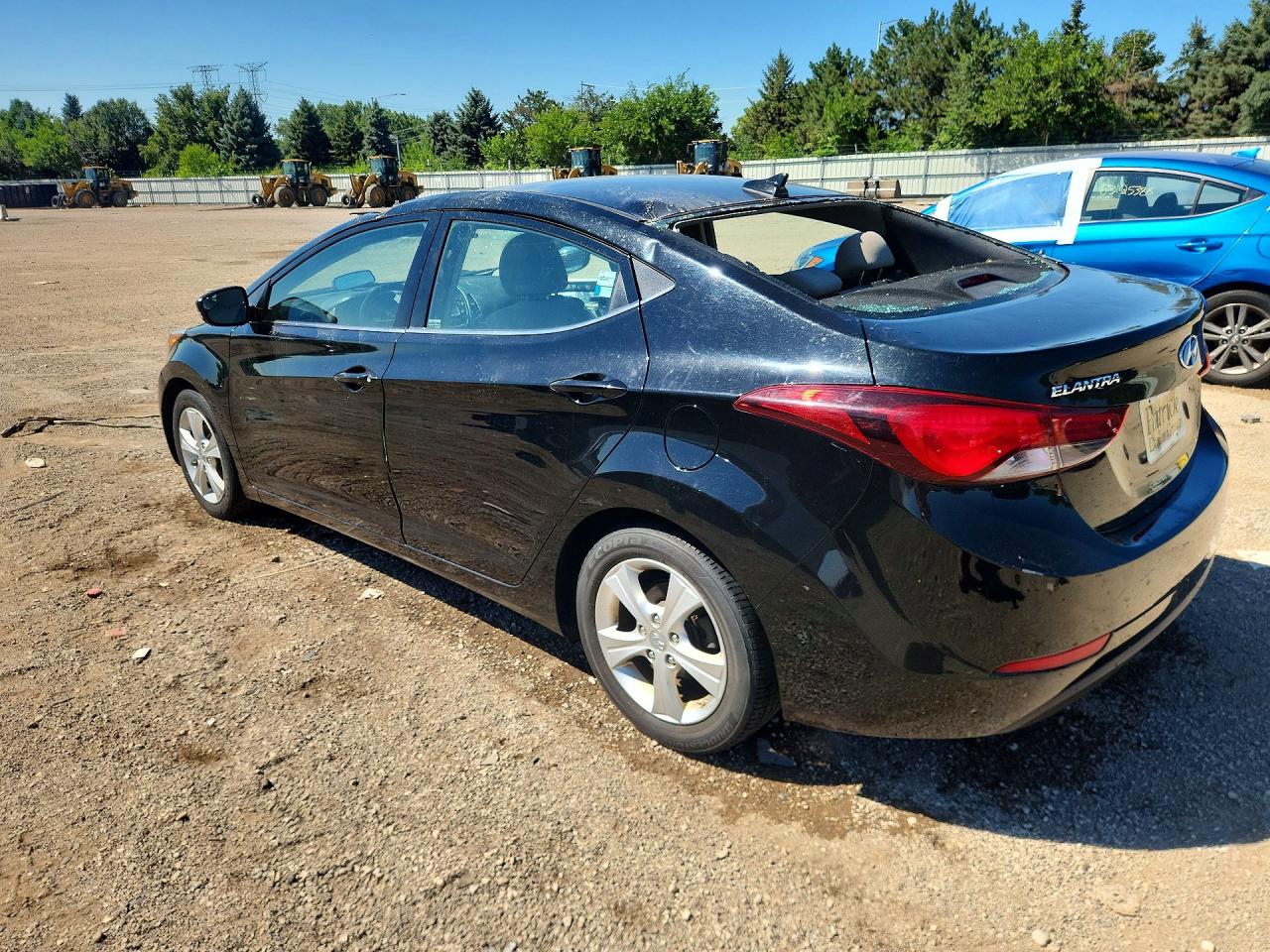 2016 Hyundai Elantra Value Edition Black vin: 5NPDH4AE7GH730318