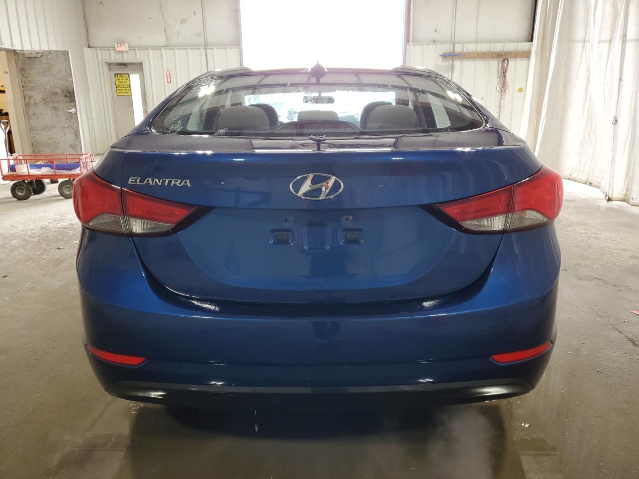 2016 Hyundai Elantra Se Blue vin: 5NPDH4AE7GH787571