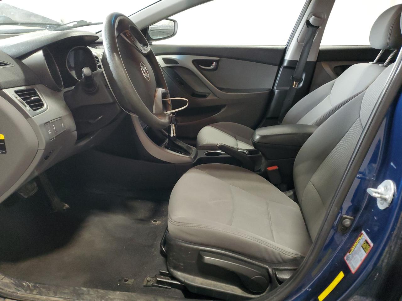 2016 Hyundai Elantra Se Blue vin: 5NPDH4AE7GH787571