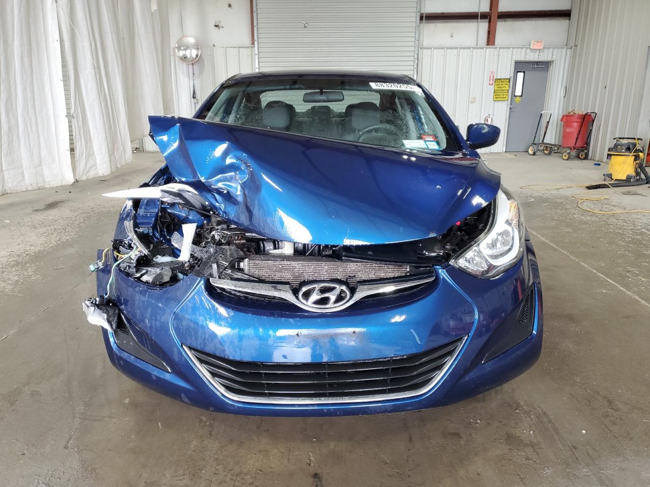 2016 Hyundai Elantra Se Blue vin: 5NPDH4AE7GH787571