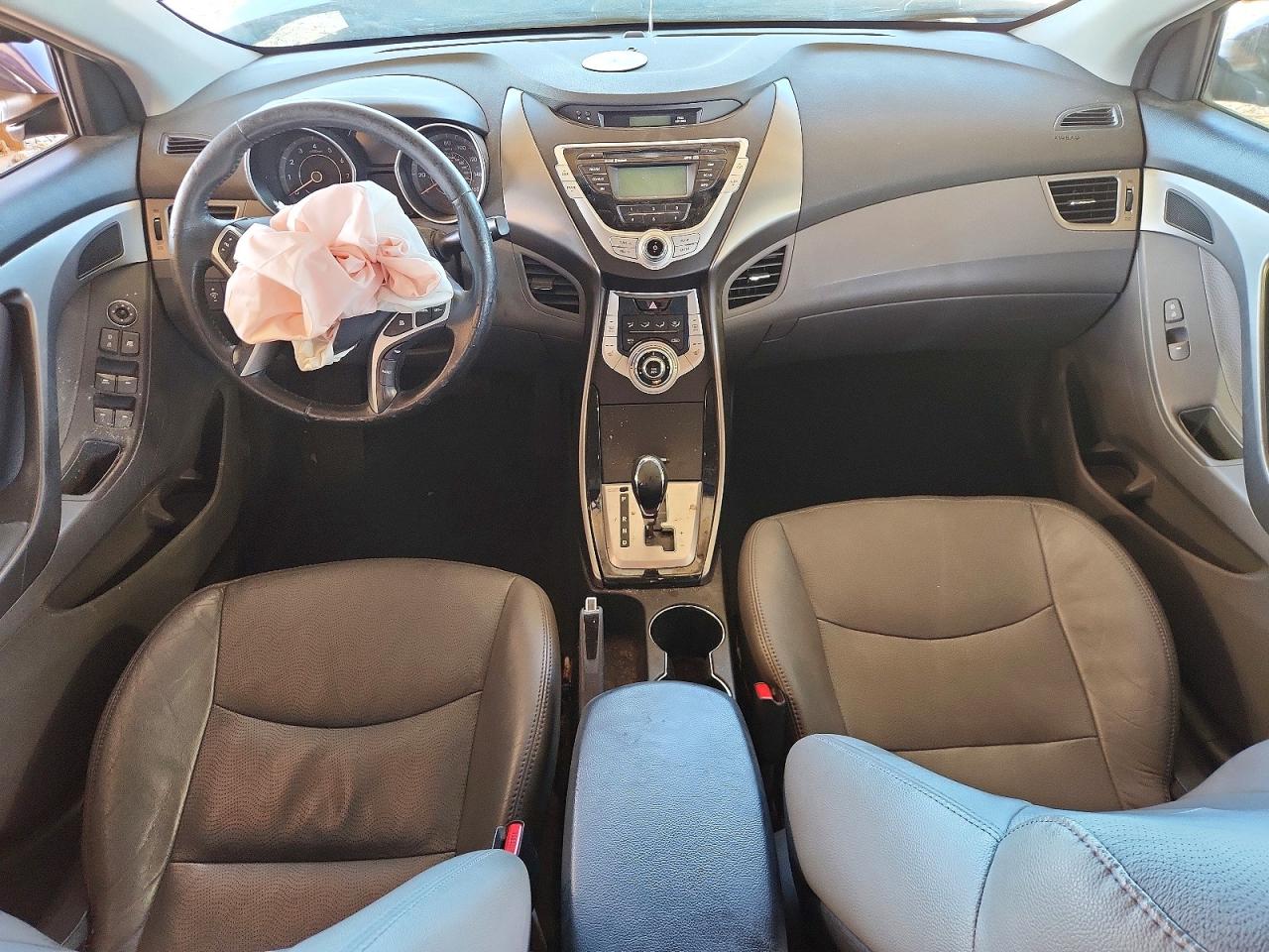 2011 Hyundai Elantra Limited Синий vin: 5NPDH4AE8BH006405