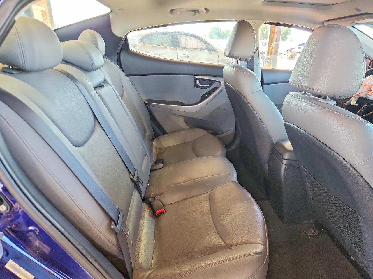 2011 Hyundai Elantra Limited Синий vin: 5NPDH4AE8BH006405