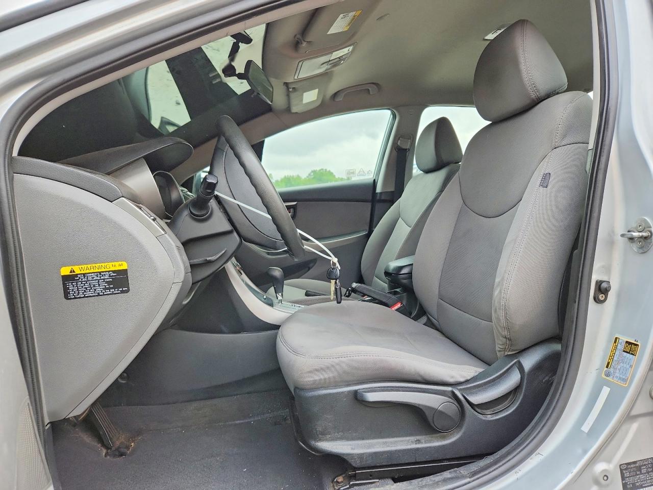 2011 Hyundai Elantra Gls Silver vin: 5NPDH4AE8BH007280