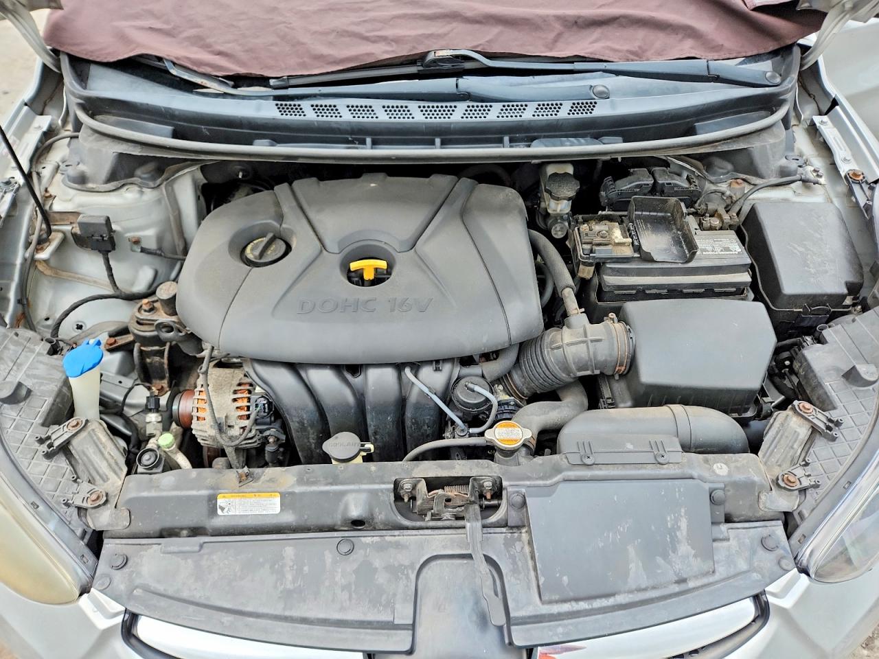 2011 Hyundai Elantra Gls Silver vin: 5NPDH4AE8BH007280