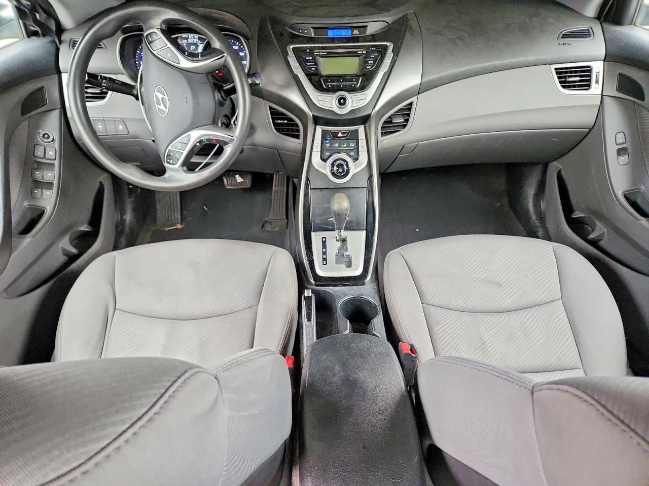 2011 Hyundai Elantra Gls Silver vin: 5NPDH4AE8BH007280
