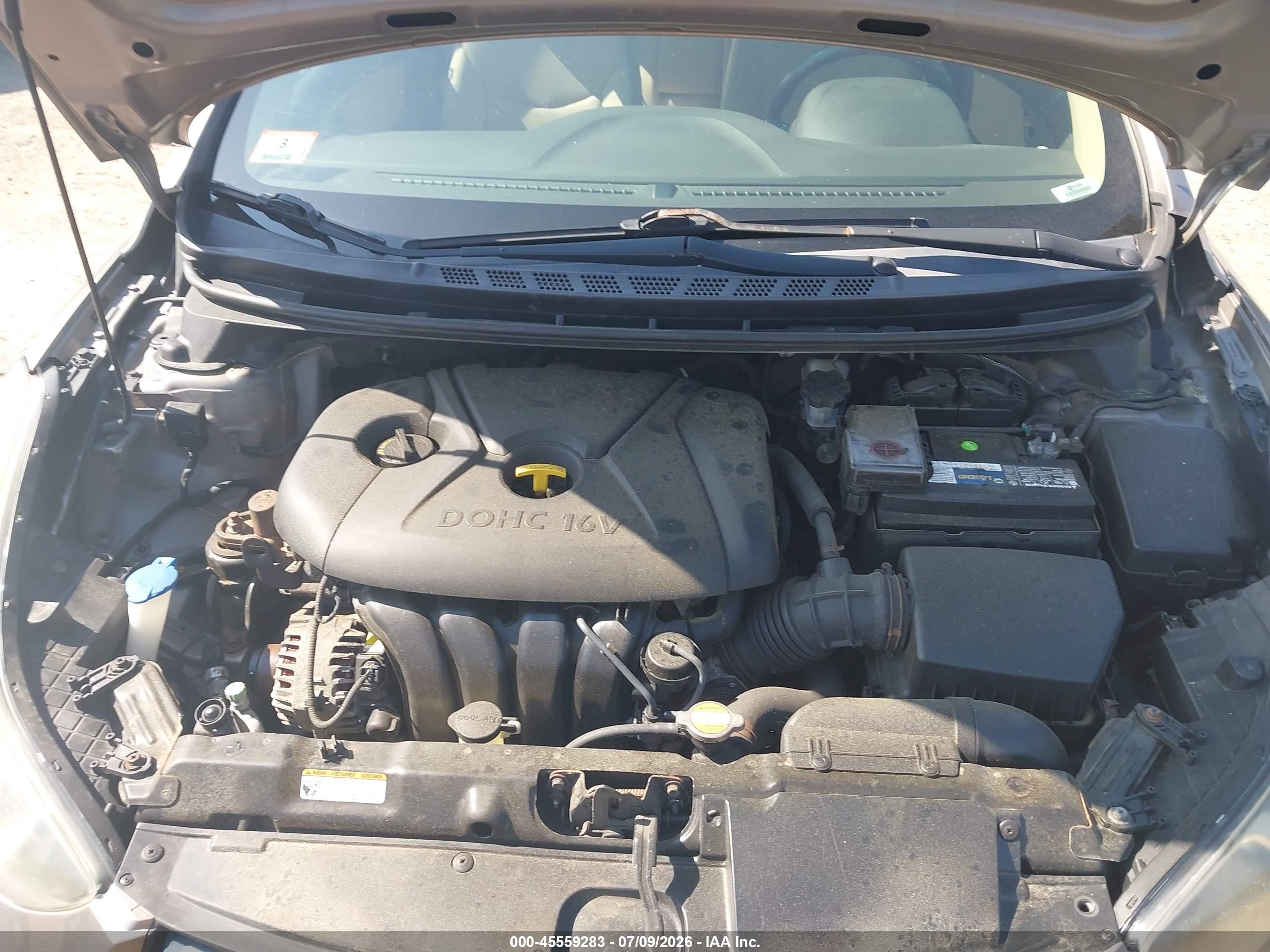 2011 Hyundai Elantra Gls Gold vin: 5NPDH4AE8BH008347