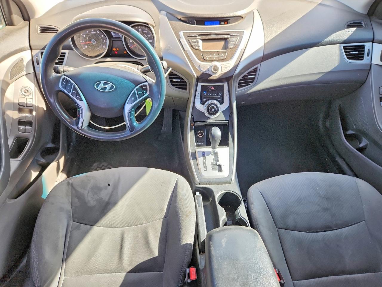 2011 Hyundai Elantra Gls Gray vin: 5NPDH4AE8BH013659
