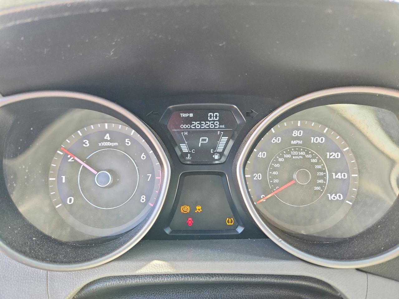 2011 Hyundai Elantra Gls Gray vin: 5NPDH4AE8BH013659