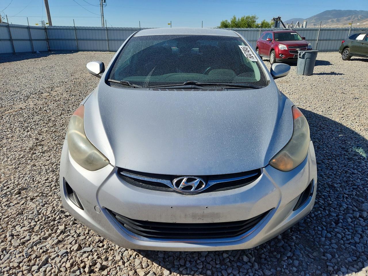 2011 Hyundai Elantra Gls Gray vin: 5NPDH4AE8BH013659