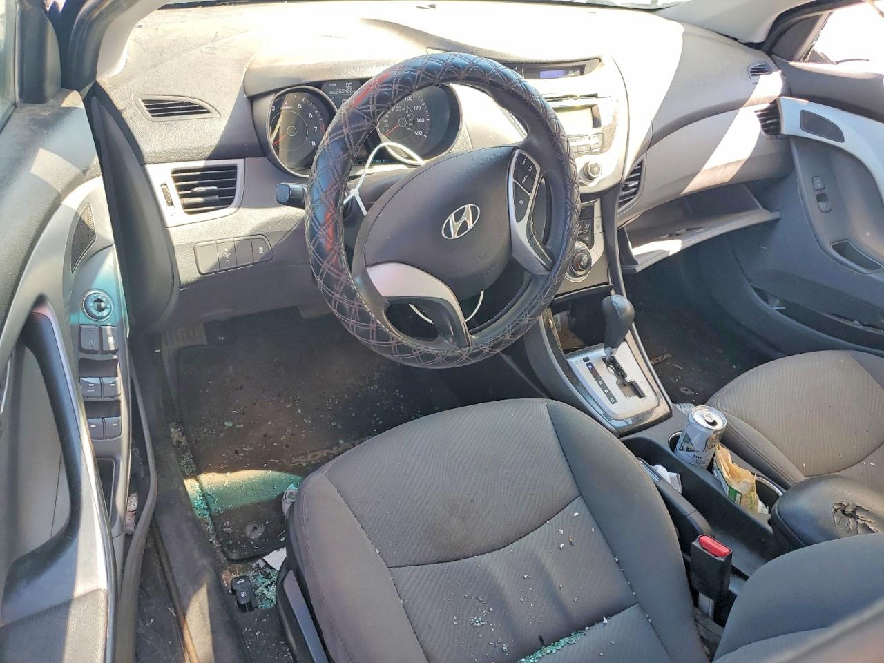 2011 Hyundai Elantra Gls Blue vin: 5NPDH4AE8BH023351