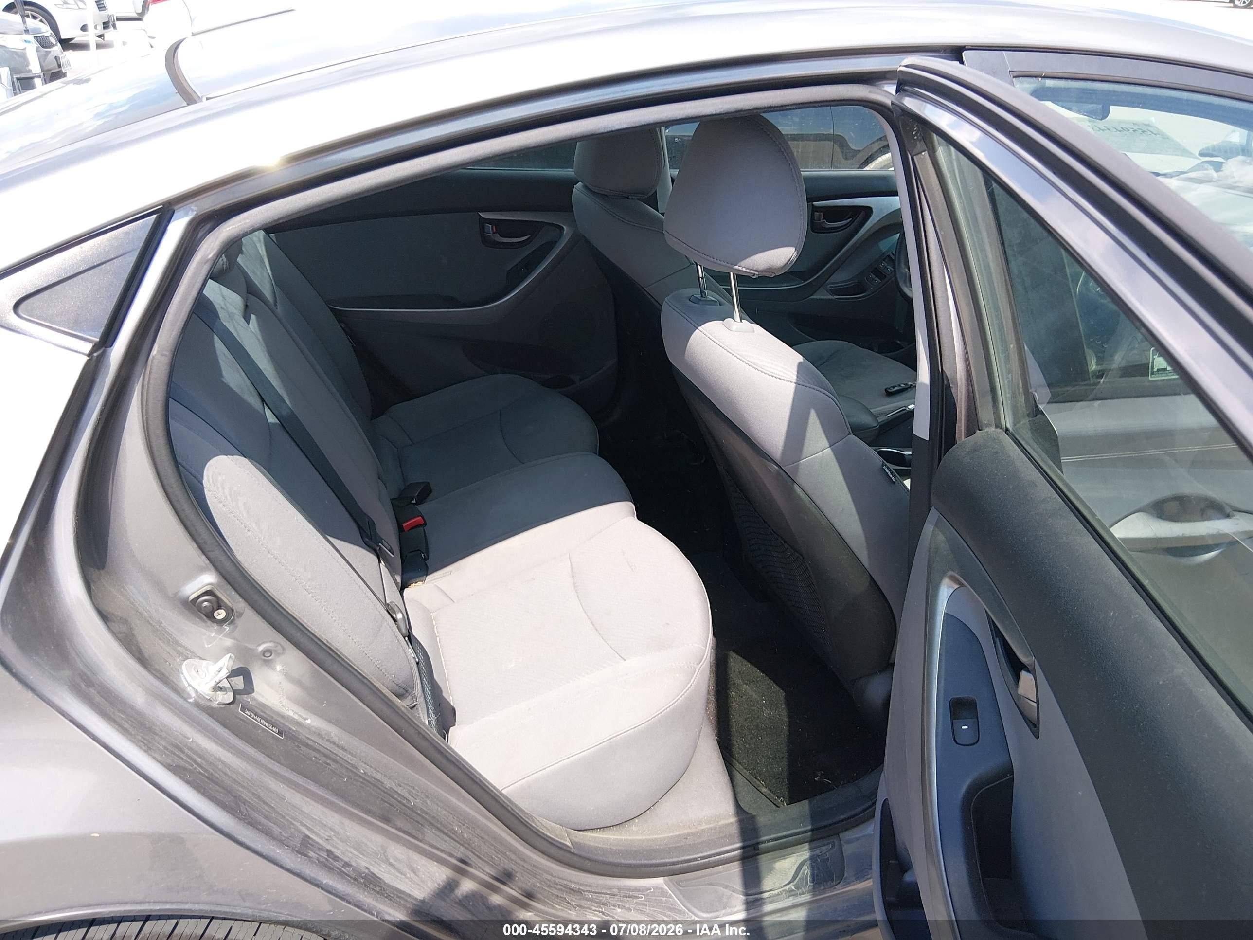 2011 Hyundai Elantra Gls Серый vin: 5NPDH4AE8BH036469