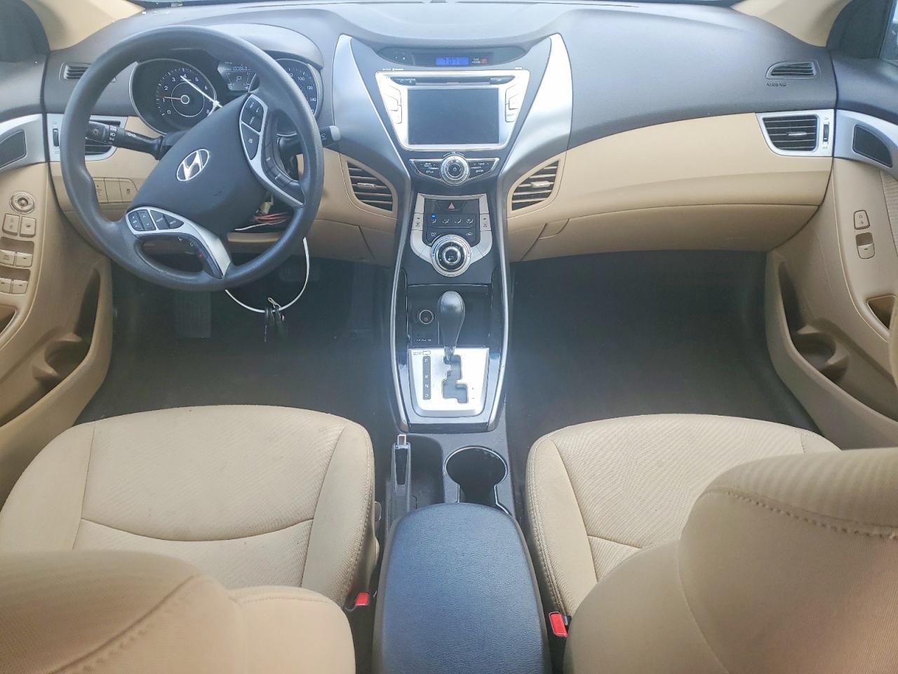 2011 Hyundai Elantra Gls Silver vin: 5NPDH4AE8BH040392