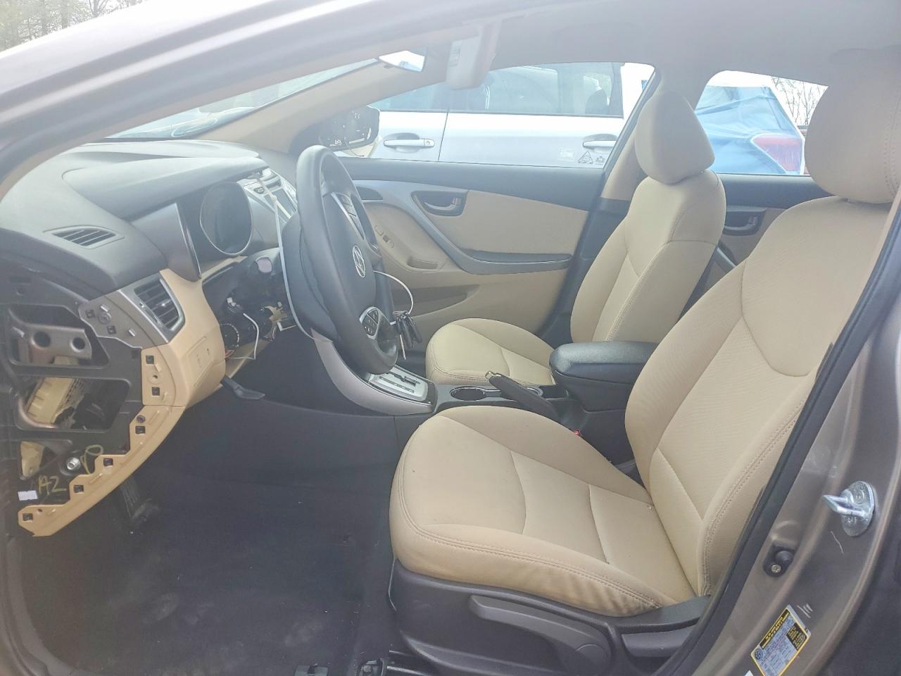 2011 Hyundai Elantra Gls Silver vin: 5NPDH4AE8BH040392