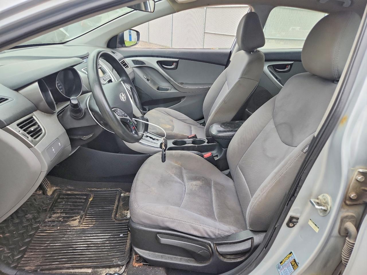 2011 Hyundai Elantra Gls Silver vin: 5NPDH4AE8BH040599