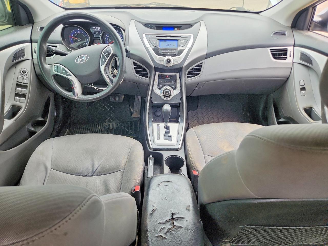 2011 Hyundai Elantra Gls Silver vin: 5NPDH4AE8BH040599