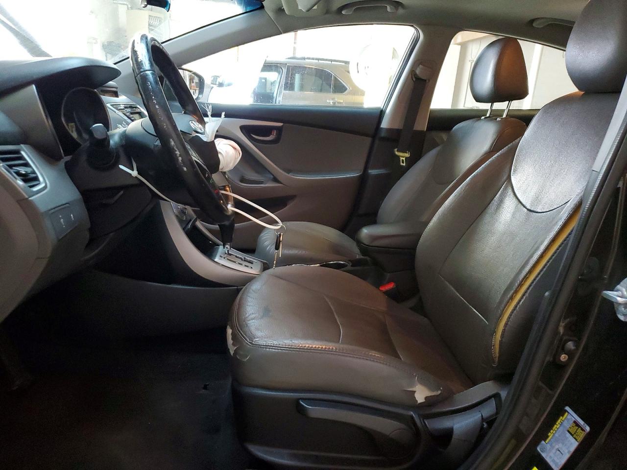2011 Hyundai Elantra Limited Black vin: 5NPDH4AE8BH049268