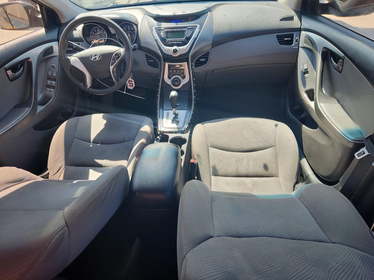 2011 Hyundai Elantra Gls Черный vin: 5NPDH4AE8BH053028