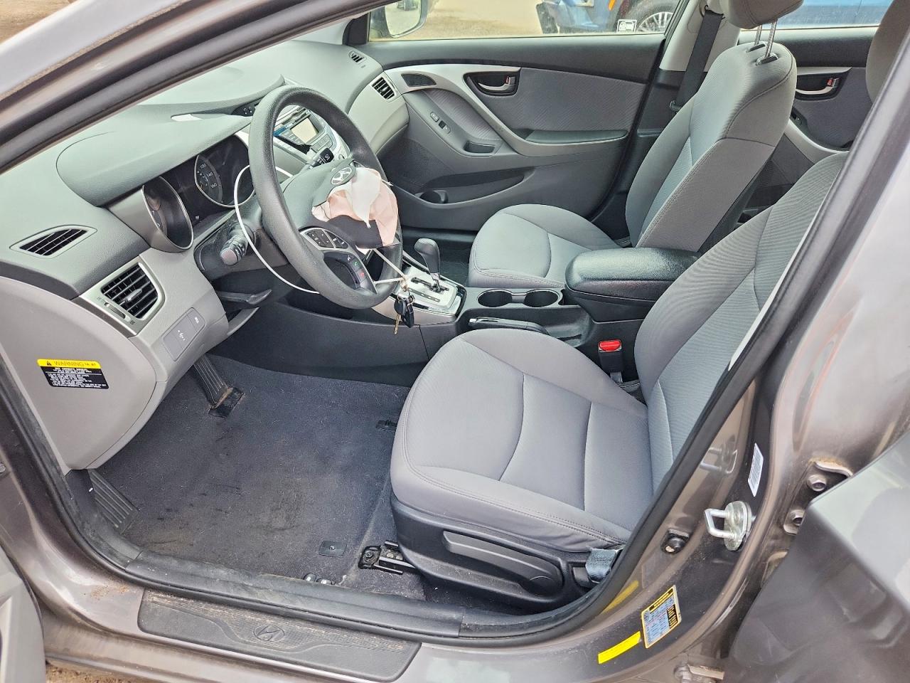 2011 Hyundai Elantra Gls Gray vin: 5NPDH4AE8BH056771