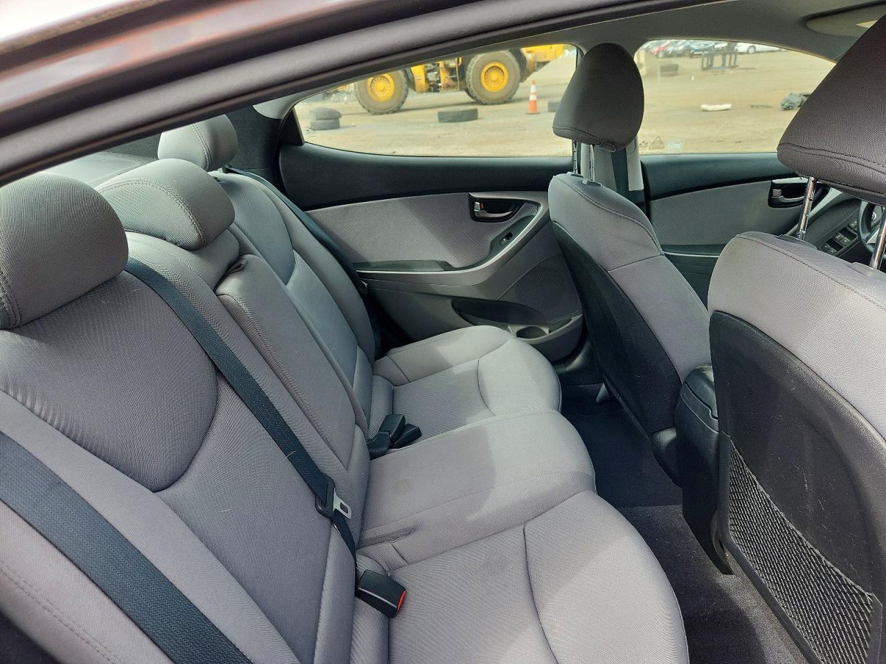 2011 Hyundai Elantra Gls Gray vin: 5NPDH4AE8BH056771