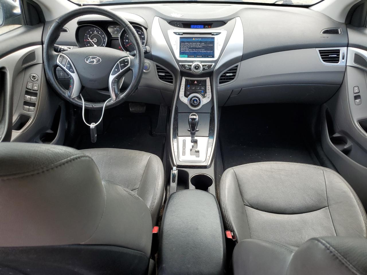 2011 Hyundai Elantra Limited Gray vin: 5NPDH4AE8BH056835