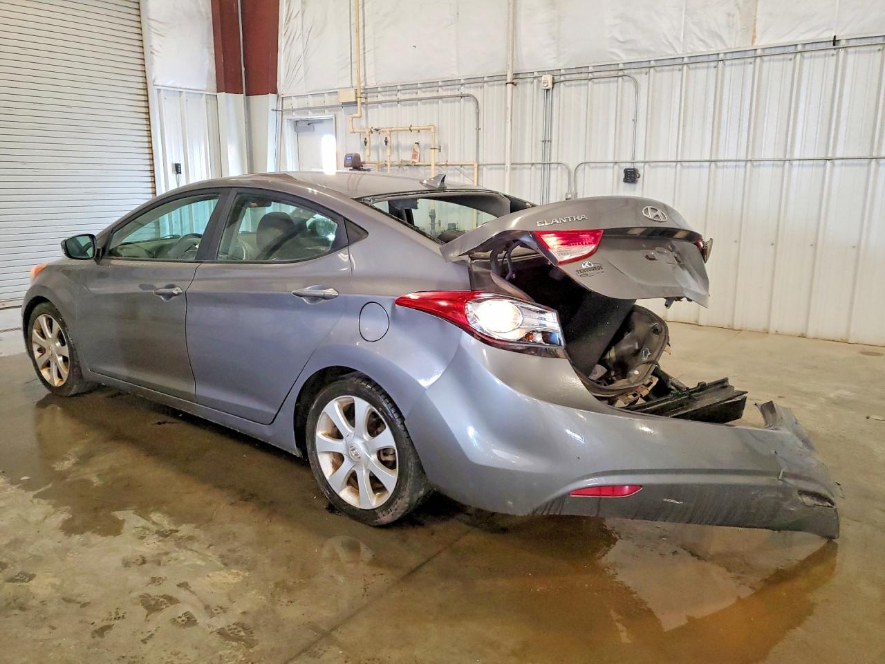 2011 Hyundai Elantra Limited Gray vin: 5NPDH4AE8BH056866