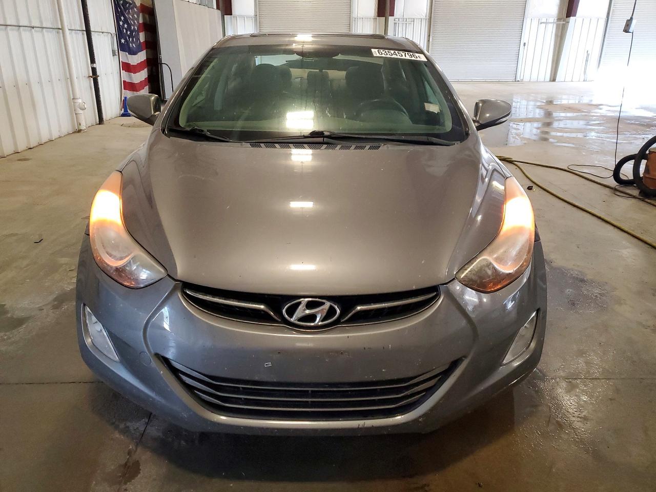 2011 Hyundai Elantra Limited Gray vin: 5NPDH4AE8BH056866