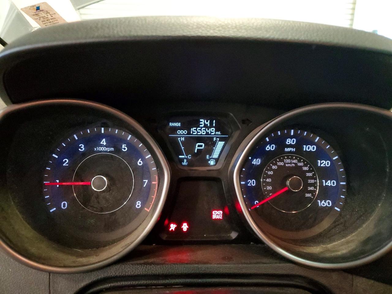 2011 Hyundai Elantra Limited Gray vin: 5NPDH4AE8BH056866