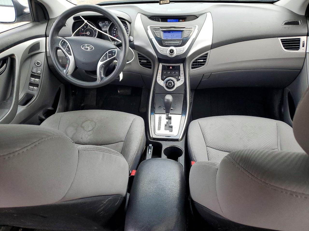 2012 Hyundai Elantra Gls Silver vin: 5NPDH4AE8CH069988