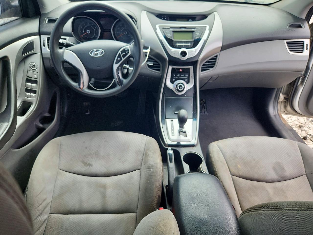 2012 Hyundai Elantra Серый vin: 5NPDH4AE8CH096172