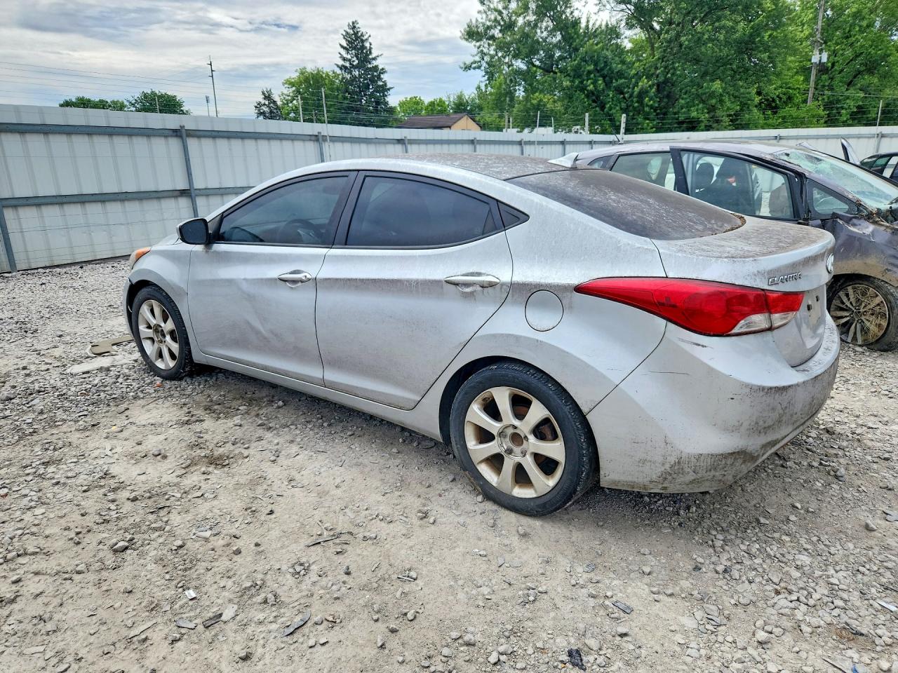 2012 Hyundai Elantra Серый vin: 5NPDH4AE8CH096172