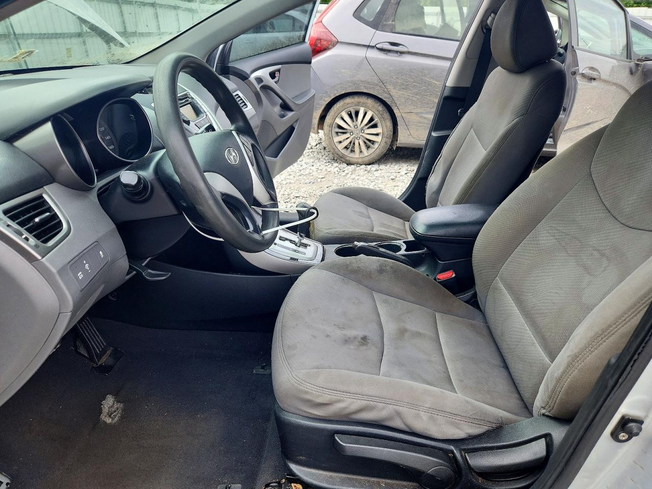2012 Hyundai Elantra Серый vin: 5NPDH4AE8CH096172