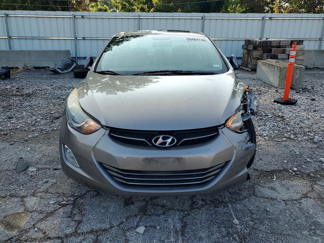2012 Hyundai Elantra Limited Желто-коричневый vin: 5NPDH4AE8CH101452