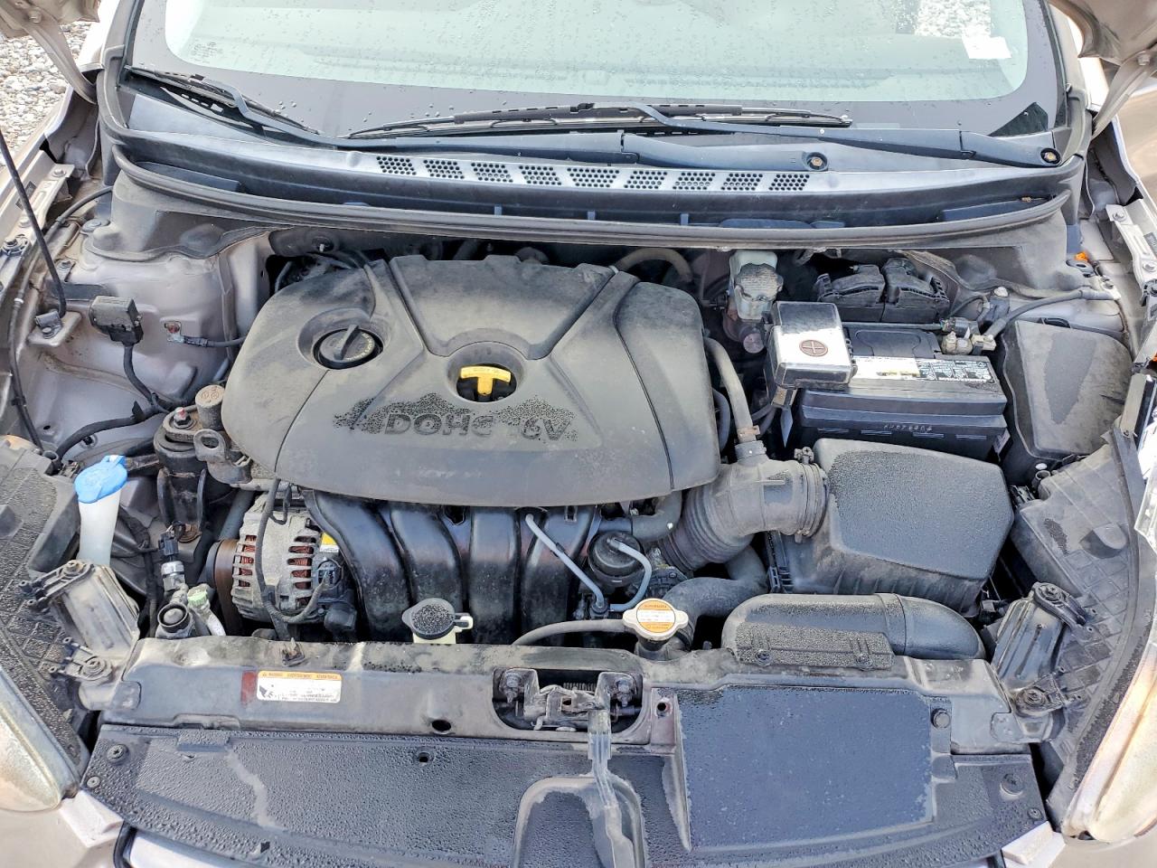 2012 Hyundai Elantra Limited Желто-коричневый vin: 5NPDH4AE8CH101452