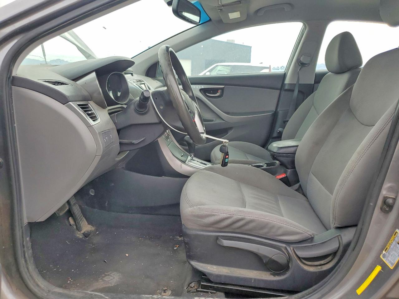 2012 Hyundai Elantra Gls Charcoal vin: 5NPDH4AE8CH102942