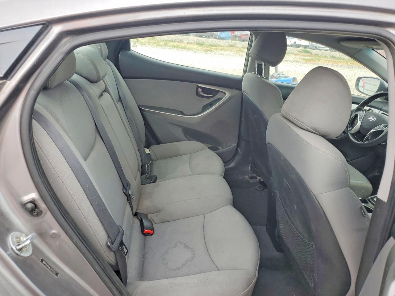 2012 Hyundai Elantra Gls Charcoal vin: 5NPDH4AE8CH102942