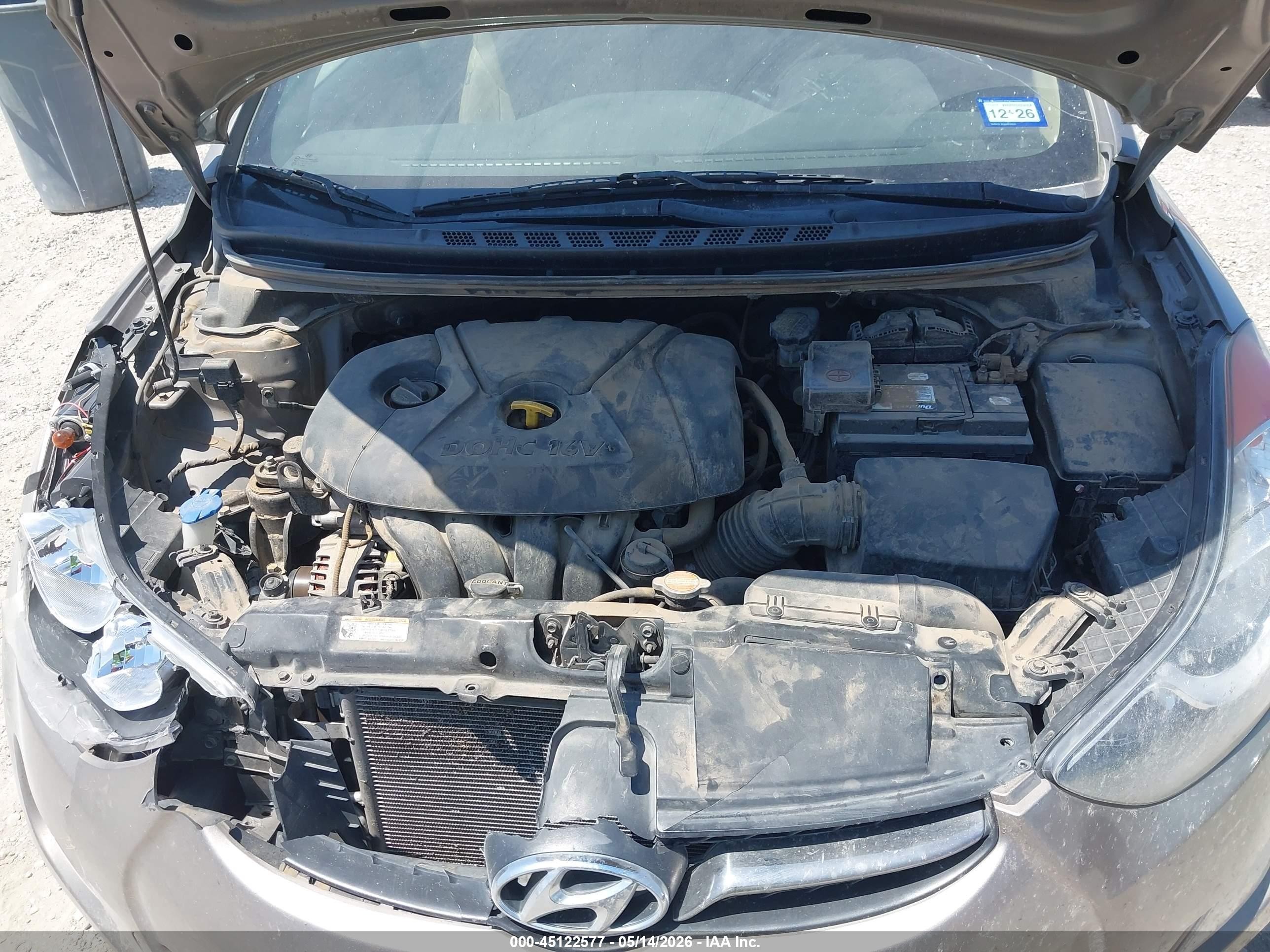 2012 Hyundai Elantra Limited Серебряный vin: 5NPDH4AE8CH107431
