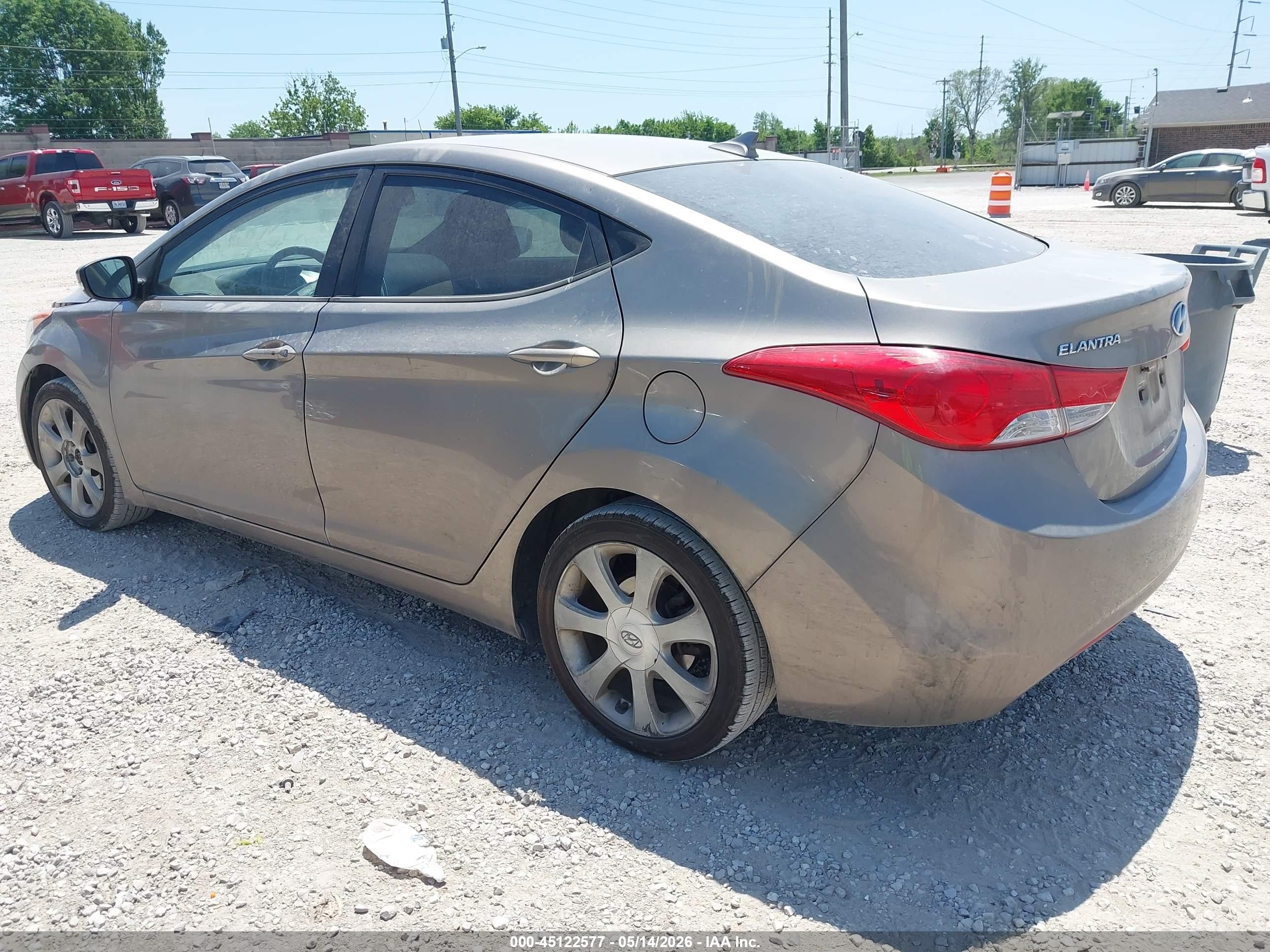 2012 Hyundai Elantra Limited Серебряный vin: 5NPDH4AE8CH107431