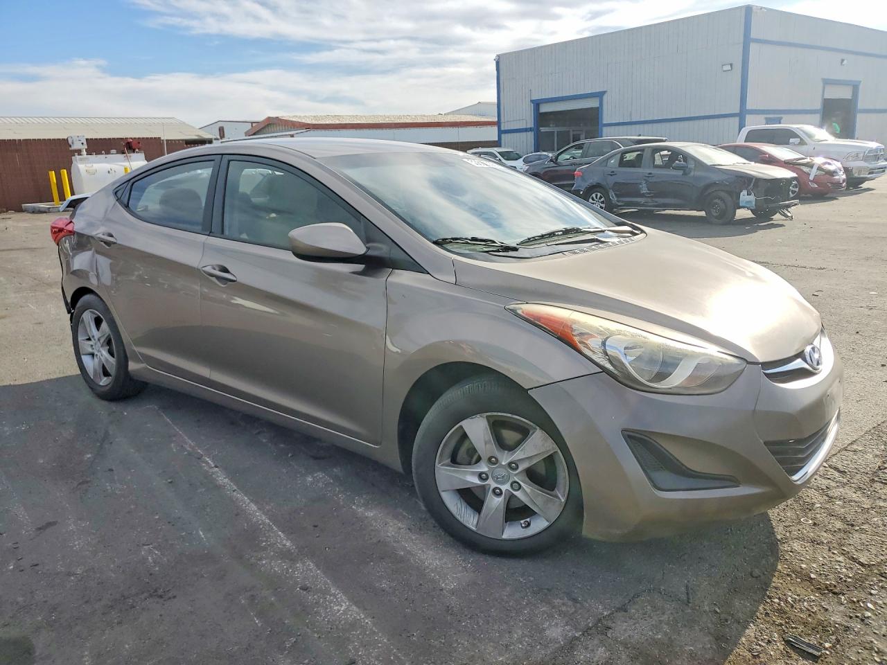 2012 Hyundai Elantra Gls Silver vin: 5NPDH4AE8CH112502