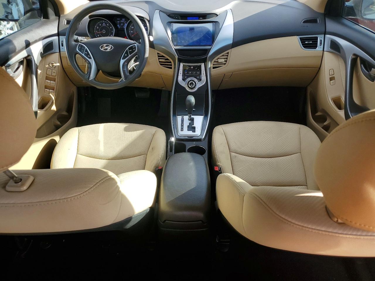 2012 Hyundai Elantra Gls Silver vin: 5NPDH4AE8CH112502