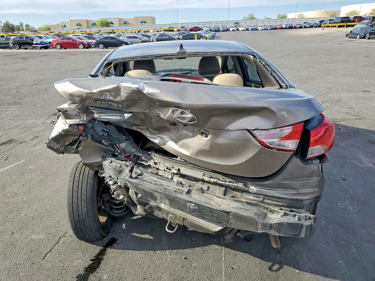 2012 Hyundai Elantra Gls Silver vin: 5NPDH4AE8CH112502