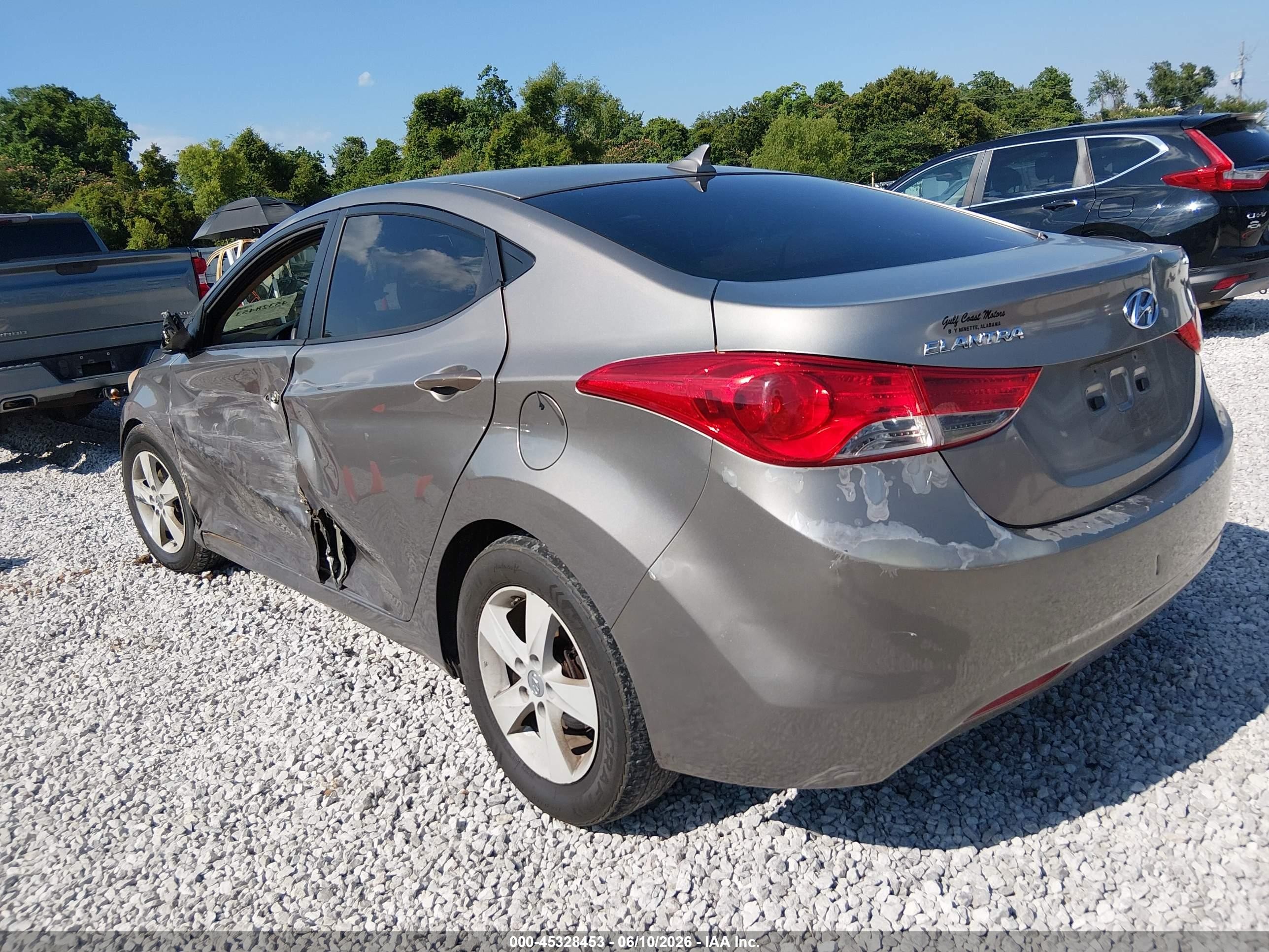 2012 Hyundai Elantra Gls Gold vin: 5NPDH4AE8CH127100