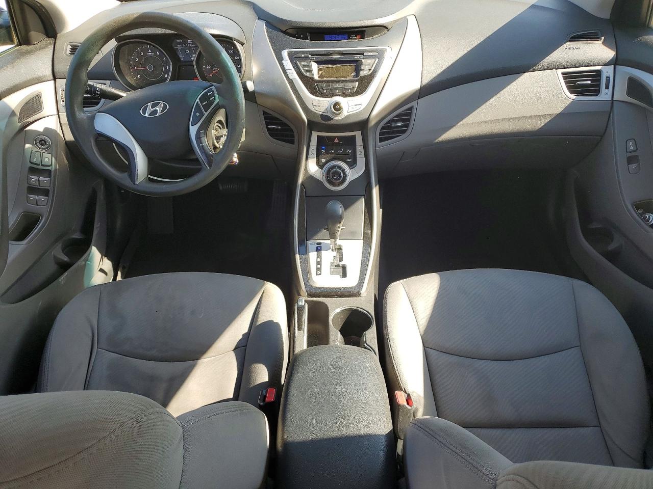 2012 Hyundai Elantra Gls Blue vin: 5NPDH4AE8CH128733