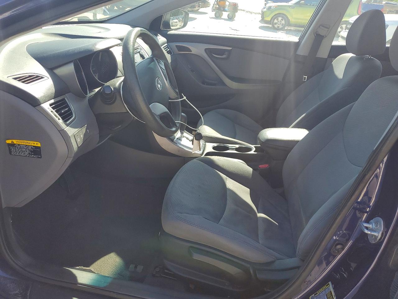 2012 Hyundai Elantra Gls Blue vin: 5NPDH4AE8CH128733