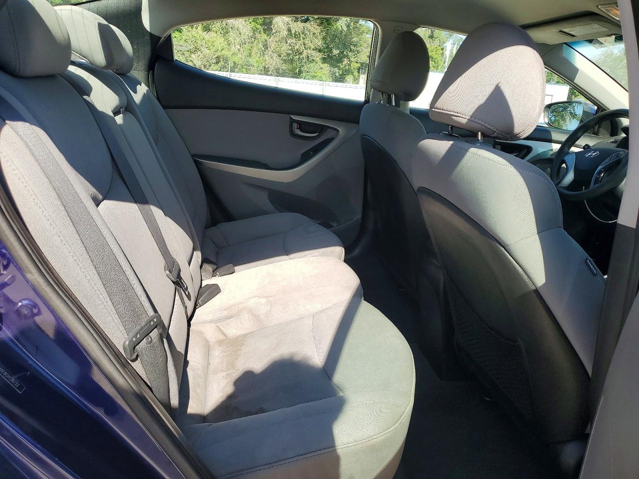 2012 Hyundai Elantra Gls Blue vin: 5NPDH4AE8CH128733