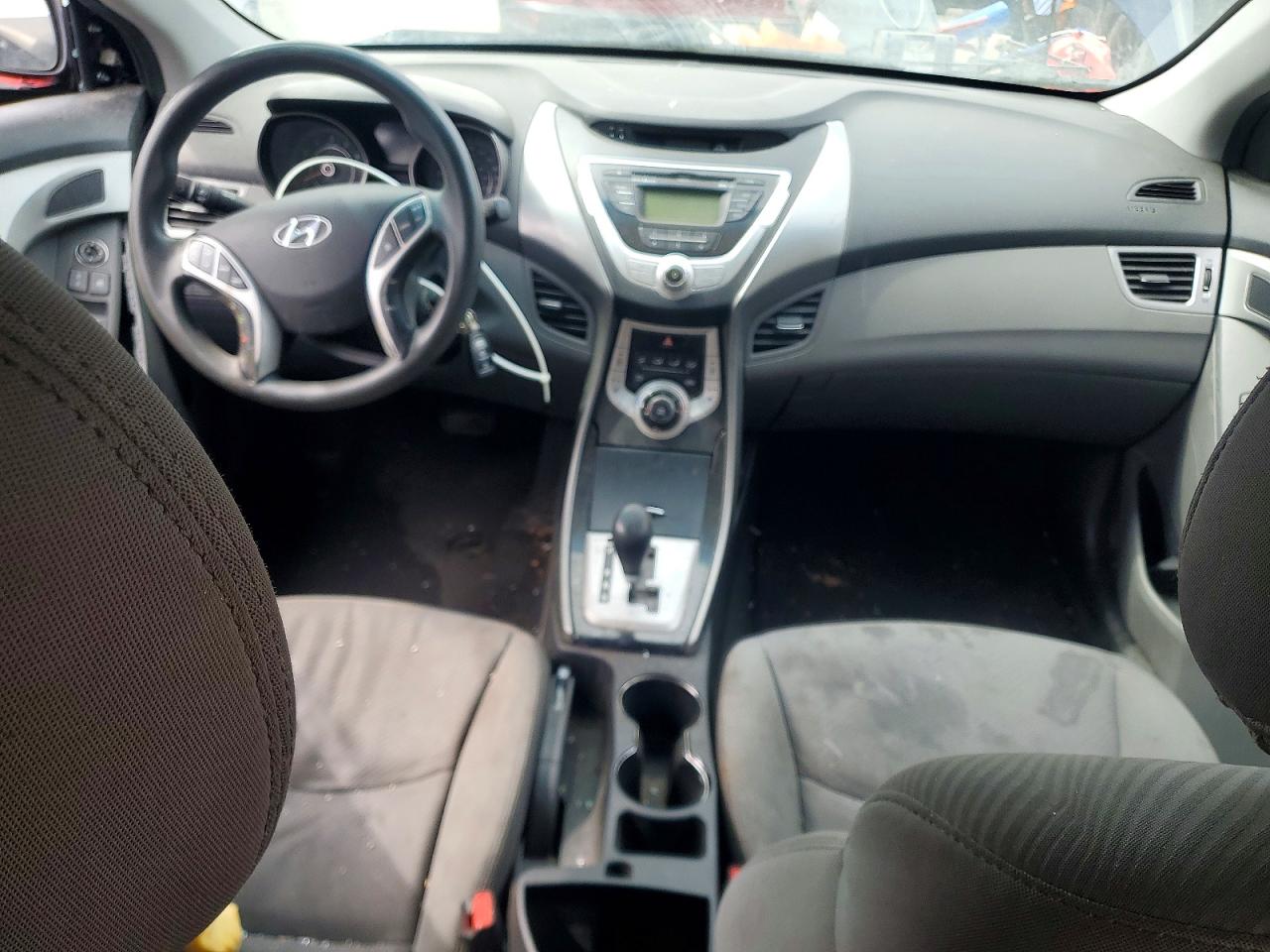 2012 Hyundai Elantra Gls Blue vin: 5NPDH4AE8CH132944