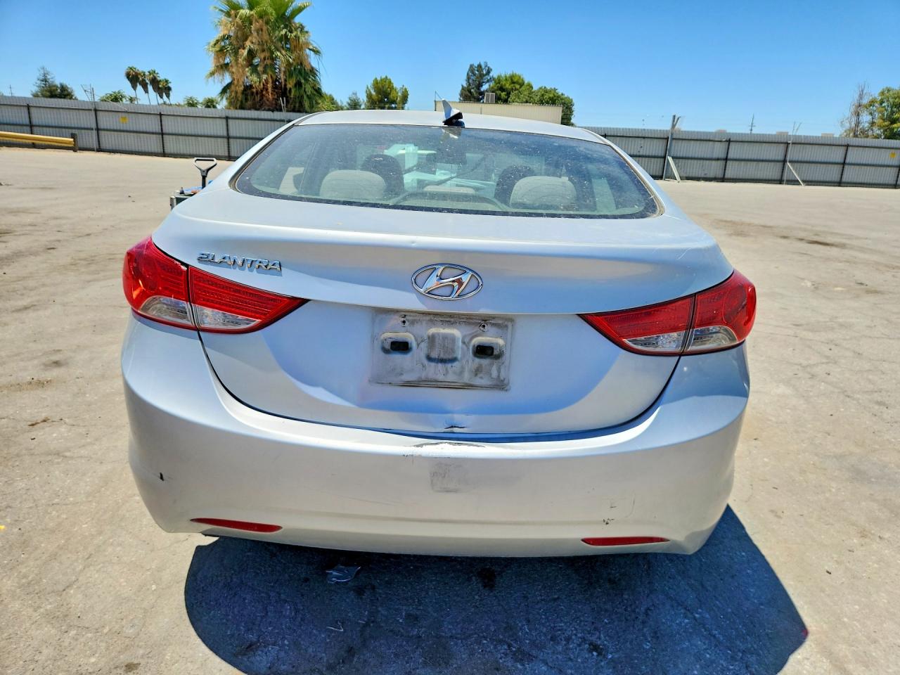 2012 Hyundai Elantra Gls Silver vin: 5NPDH4AE8CH133074